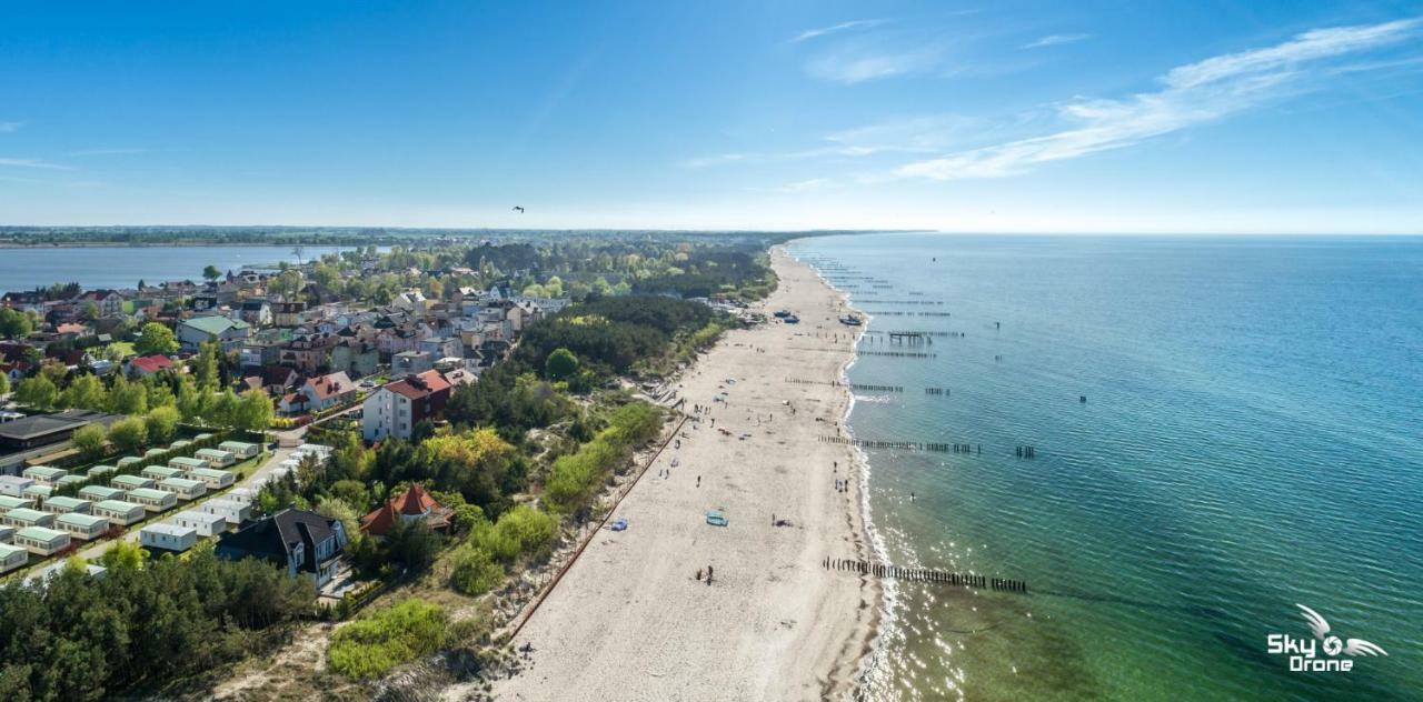 Duzy Apartament Mielno Mielno  Buitenkant foto